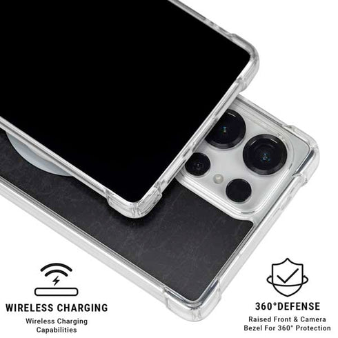 NFL Pittsburgh Steelers Distressed Galaxy S25 Ultra Clear Case
